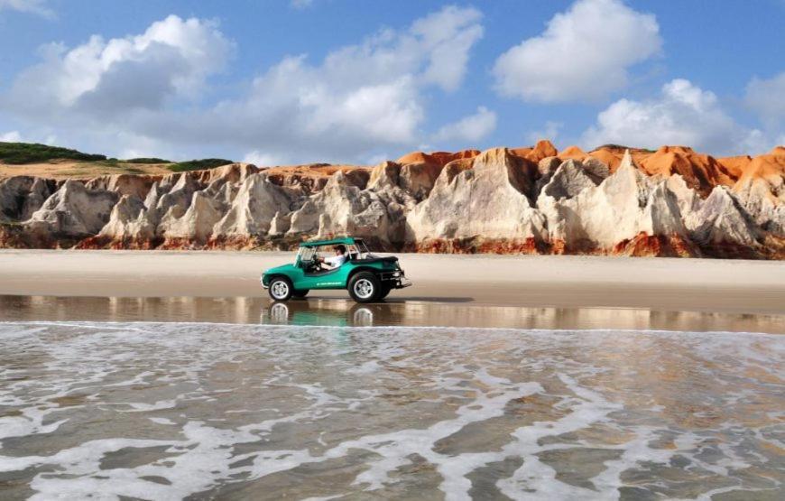 Praia Tabuba Do Morro Branco Suite 04 Pessoas Beberibe Esterno foto